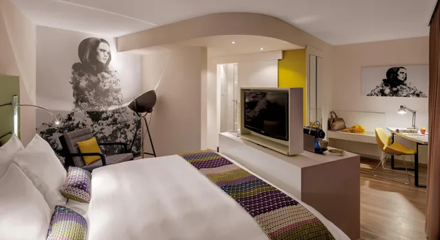 غرفة بسرير مزدوج، Hotel Indigo Duesseldorf Victoriaplatz 3/8