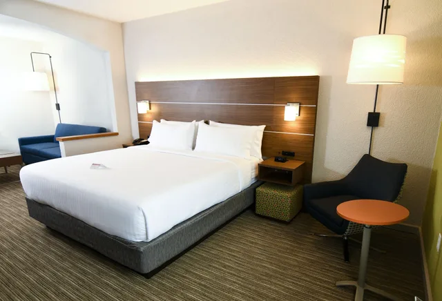 غرفة قياسية بسرير كينج لذوي الإعاقة، Holiday Inn Express Hotel And Suites Port Clinton Catawba Island 2/4
