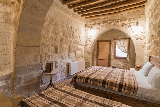 غرفة ثلاثية بشرفة، Atillas Cave Hotel 8/10
