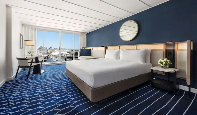 Room, King Bed, Darling Harbour View, Balcony، HYATT REGENCY SYDNEY 1/2