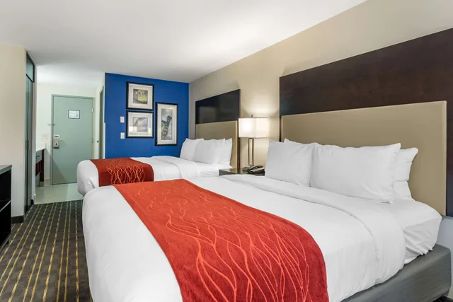 غرفة ديلوكس بسريرين كوين، Comfort Inn and Suites Tigard near Washington Square 5/9