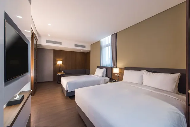 غرفة عائلية بسرير كوين وسرير فردي، Ena Suite Hotel Namdaemun 1/4