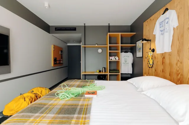 غرفة كومفورت بسريرين منفصلين، Plan B Hotel - Living Chamonix 4/10