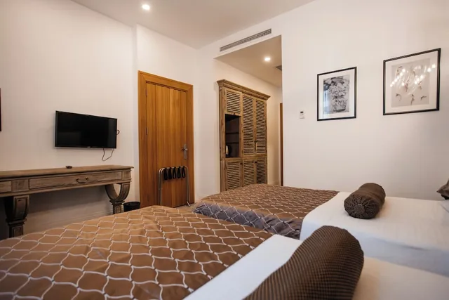 غرفة قياسية بسريرين منفصلين، Shirvanshah Hotel 4/10