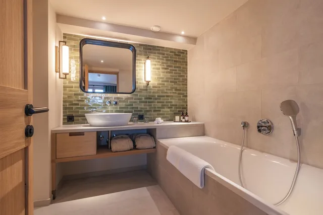 جناح بسرير كينج وسرير بطابقين، HOTEL BERGHOF 6/8