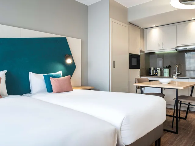 استوديو بسرير مزدوج، Aparthotel Adagio Paris Suresnes Longchamp 6/10