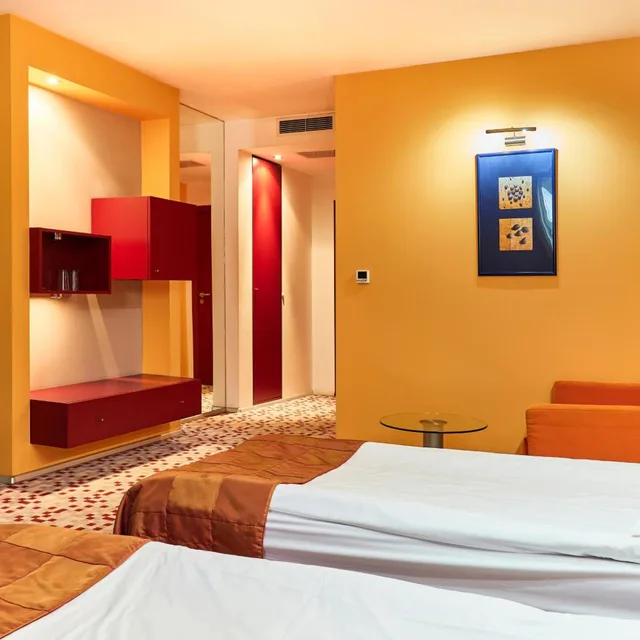 غرفة بسريرين منفصلين، Mirena Hotel 2/10