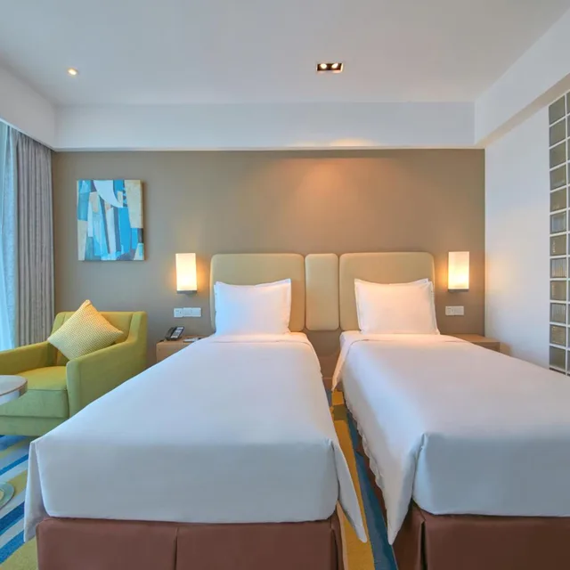 غرفة قياسية بسرير فردي في طابق مرتفع، HOLIDAY INN EXPRESS HANGZHOU GONGSHU 5/8