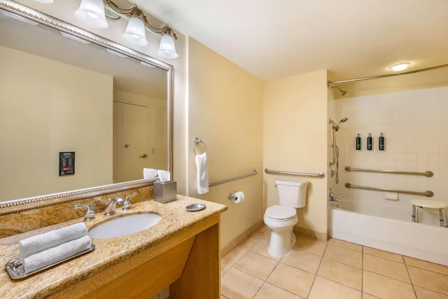 جناح بسرير كينج لذوي الإعاقة، Hilton Vacation Club Polo Towers Las Vegas 3/3