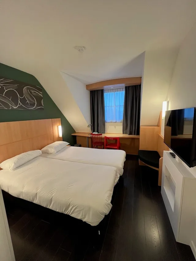 غرفة قياسية بسرير مزدوج، Hotel Ibis De Panne 3/10