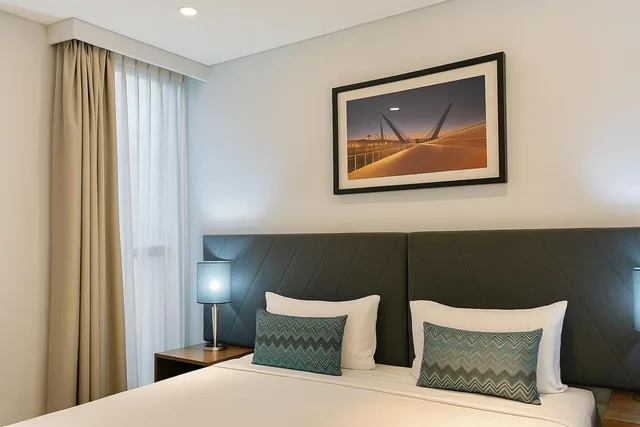 شقة بغرفة نوم واحدة مع أريكة، Quest East Perth 3/7