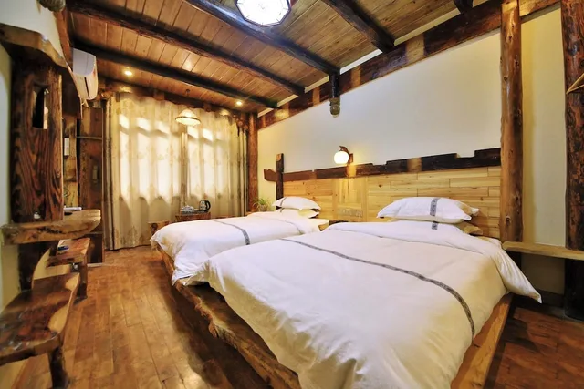 Senior, Twin Beds, Hill View، Xiangxi Dreamweaver Inn 5/6