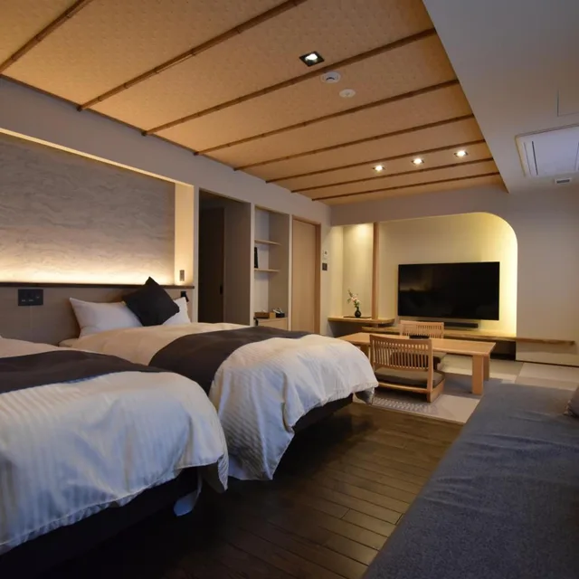 جناح جونيور عائلي، Shin Iya Onsen Hotel Kazurabashi 3/7