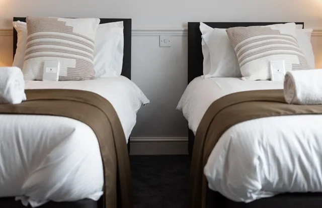 غرفة قياسية بسريرين منفصلين، The Stag Hotel 1/10
