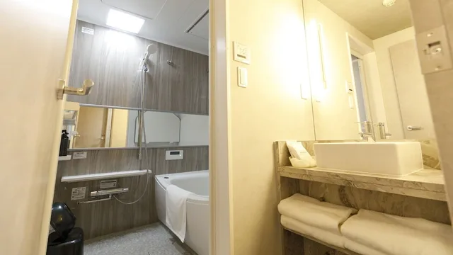 غرفة ديلوكس بسريرين مزدوجين في الملحق، HOTEL Third Place Hakata 3/3