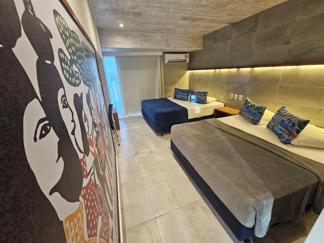 غرفة عائلية بانورامية بإطلالة على البحر، Vila do Mar by GoldMen Hospitality 2/5