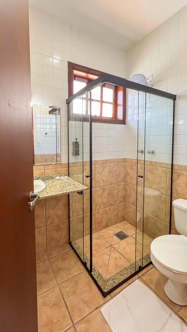 جناح بريميوم ثلاثي بإطلالة على الجبل، Pousada Villa Tupi Ubatuba 4/4