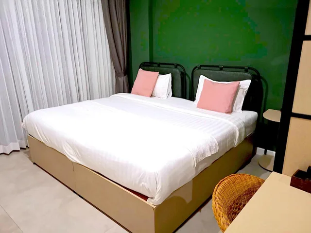 غرفة بسرير مزدوج، The Wood Hotel 3/3