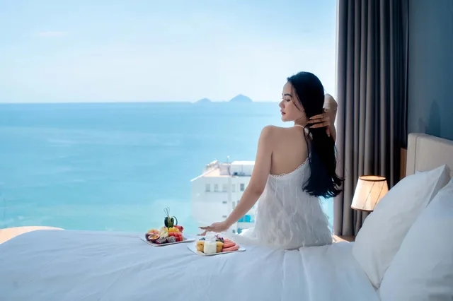 Senior, Twin Beds, Sea View، Libra Nha Trang Hotel 2/2