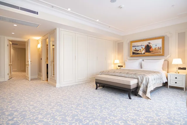 جناح عائلي بسرير كوين وسريرين منفصلين بإطلالة على المدينة، Dekalb Hotel Istanbul 1/6
