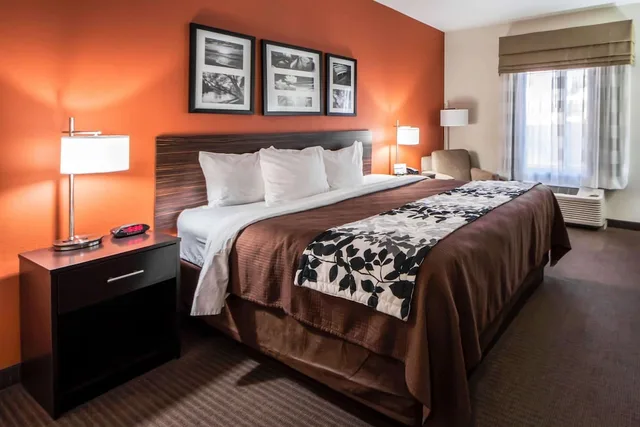 غرفة بسرير كينج لذوي الإعاقة، Sleep Inn & Suites Elk City Route 66 2/3