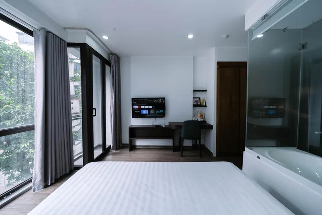 شقة ديلوكس بسرير كوين، Granda Suites Hanoi 1/2