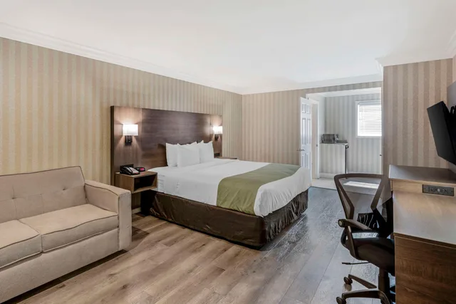 غرفة بسرير كينج، Quality Inn Suites Anaheim Maingate 6/6