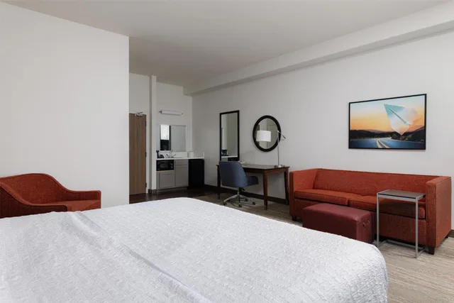 استوديو بريميوم بسرير كينج مع أريكة، Hampton Inn Suites Palmdale 1/6