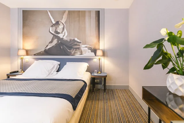 غرفة قياسية بسريرين منفصلين، Hotel Saint Christophe 4/10