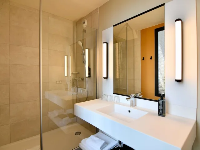 غرفة بسريرين منفصلين، Ibis Styles Saint Nazaire Centre Gare 4/5