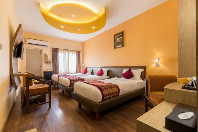 غرفة ديلوكس عائلية ثلاثية بسريرين منفصلين، Moon Light Hotel 6/10