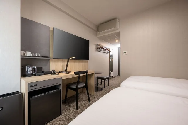 غرفة أساسية بسريرين منفصلين، Shizutetsu Hotel Prezio Osaka Shinsaibashi 2/3