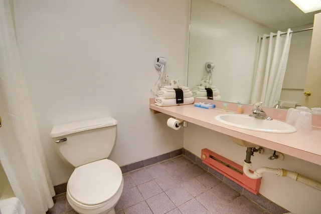 Studio, 2 Double Beds, Side Tower Two، Flamingo Motel 2/2