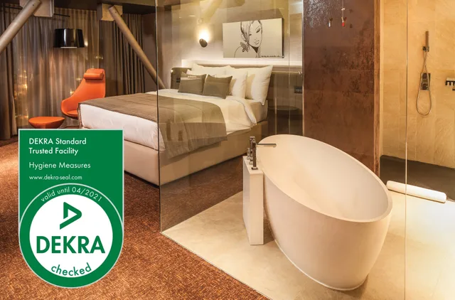 غرفة سوبيريور بسرير مزدوج، Kronwell Brasov Hotel 6/6