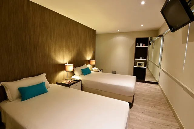 غرفة سوبيريور بسريرين منفصلين، Mariel Hotel 1/3