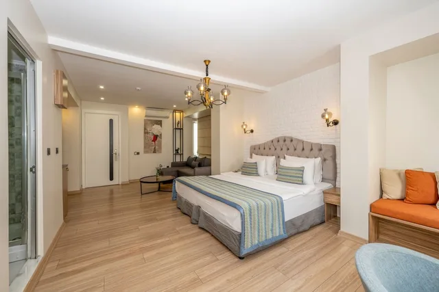 غرفة بسرير كينج 303، Hotel the Marions Suite 1/10