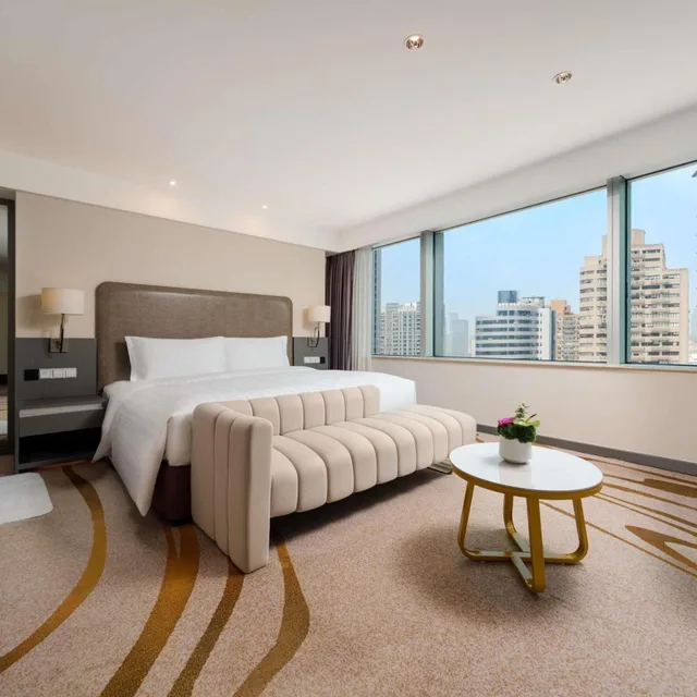 جناح بسرير مزدوج، Pullman Shanghai Central 1/4