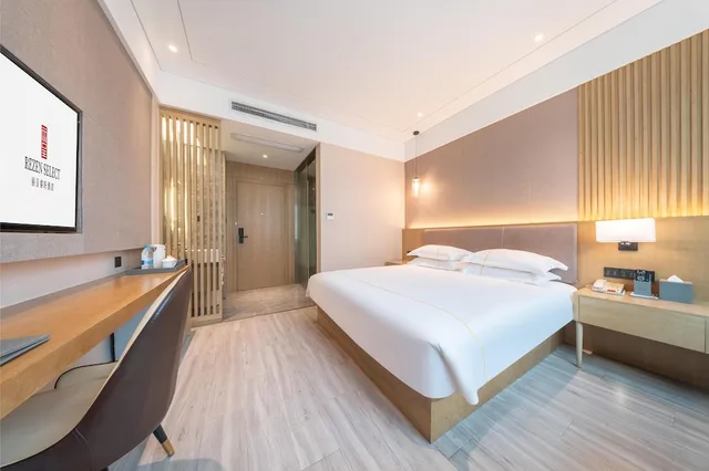 غرفة ديلوكس بسرير كوين، Rezen Select Hotel (Shanghai International Tourism Resort, Chuansha) 3/5