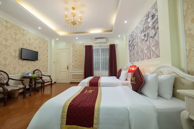 جناح عائلي بسرير مزدوج وسرير فردي، My Moon Hotel 4/7