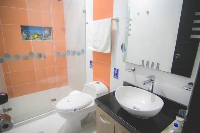 غرفة قياسية بسرير كوين، Hotel Poblado Covenas 4/4