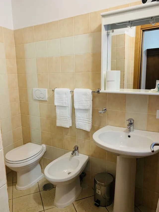 غرفة ثلاثية بسرير مزدوج وسرير فردي، Al Casale Del Veio 4/5