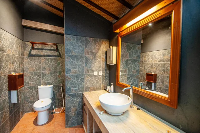 غرفة ديلوكس بسرير مزدوج أو سريرين منفصلين، Kubuku Eco Dive Lodge And Yoga 6/8