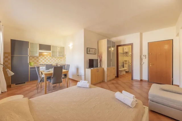 Studio, 1 Double and 1 Single Bed, Cristal Blu 8/10