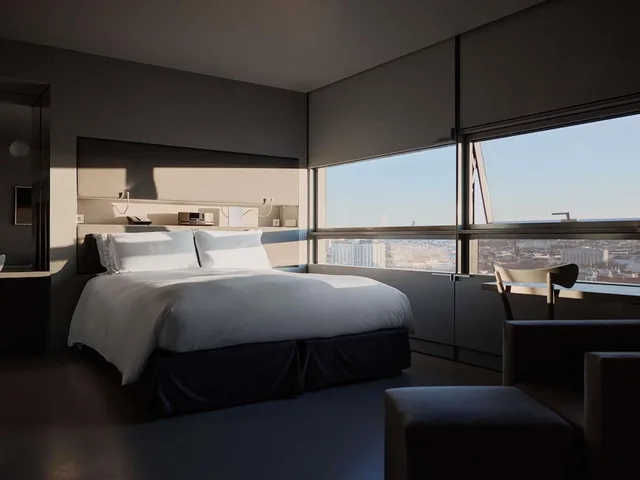 Executive, Suite, King Bed, Cathedral View، SO Vienna Hotel 8/10