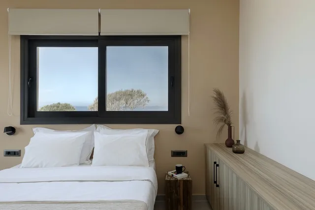 غرفة سوبيريور بسرير كوين بإطلالة على البحر بشرفة، The Nest Resort 2/5