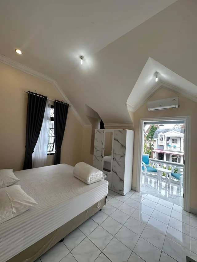فيلا كومفورت بسريرين كوين بإطلالة على الحديقة بشرفة بغرفتي نوم، Eton Asia Kota Bunga Villas 4/6