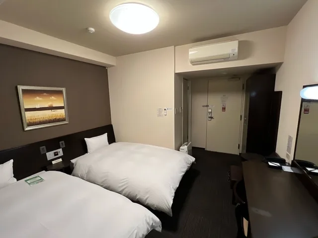 غرفة كومفورت بسريرين منفصلين للمدخنين، Hotel Route-Inn Uozu 1/6