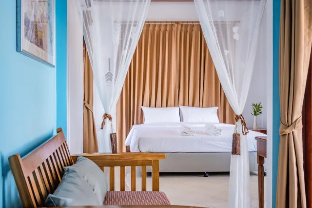 فيلا بسريرين منفصلين بغرفتي نوم مع أريكة، The Boutique Khanom 1/1