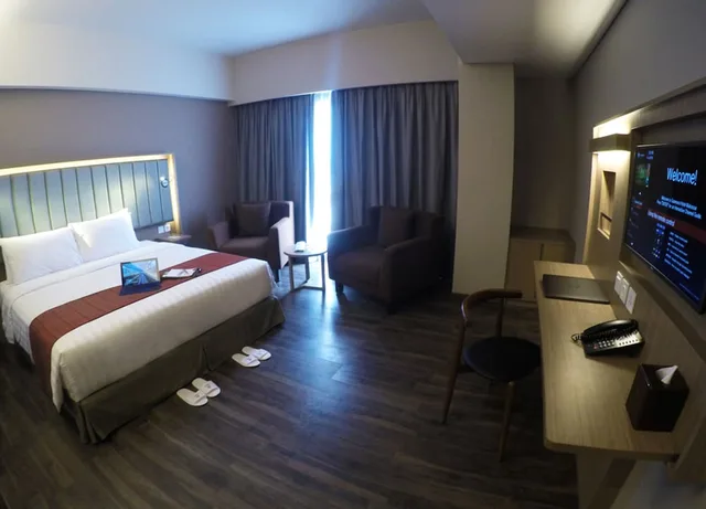 غرفة ديلوكس بسرير كينج، GAMMARA HOTEL MAKASSAR 3/6
