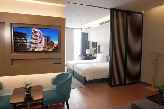 بنتهاوس بسريرين مزدوجين بغرفتي نوم، Novotel Suites Hanoi 3/4